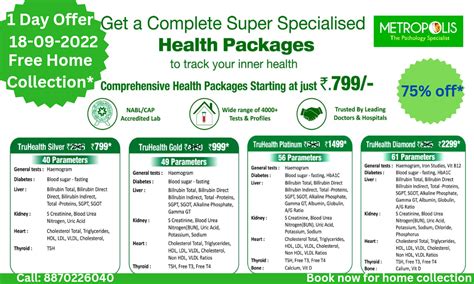 metropolis test package|metropolis tru health check up.